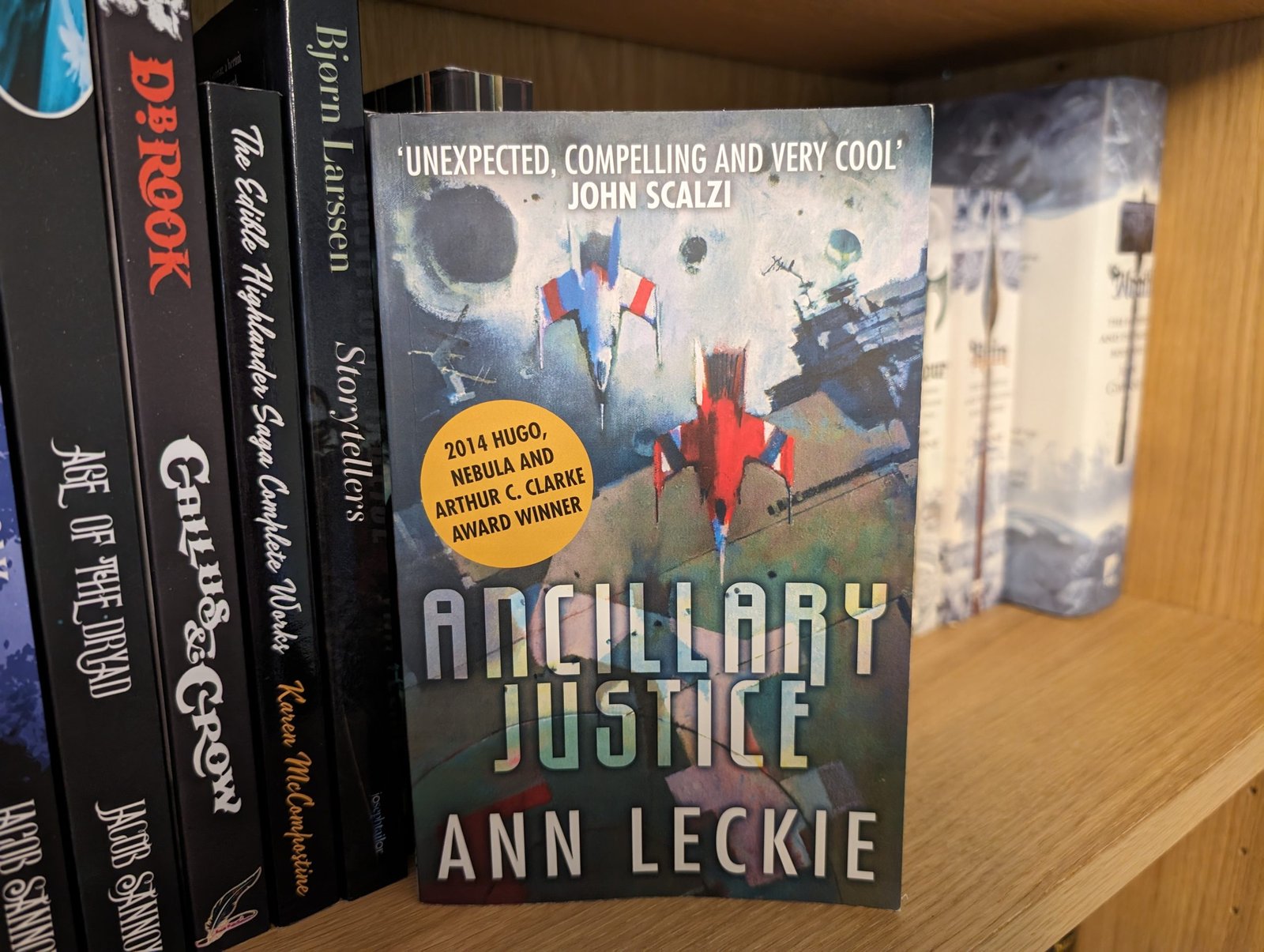 Ancillary Justice by Ann Leckie