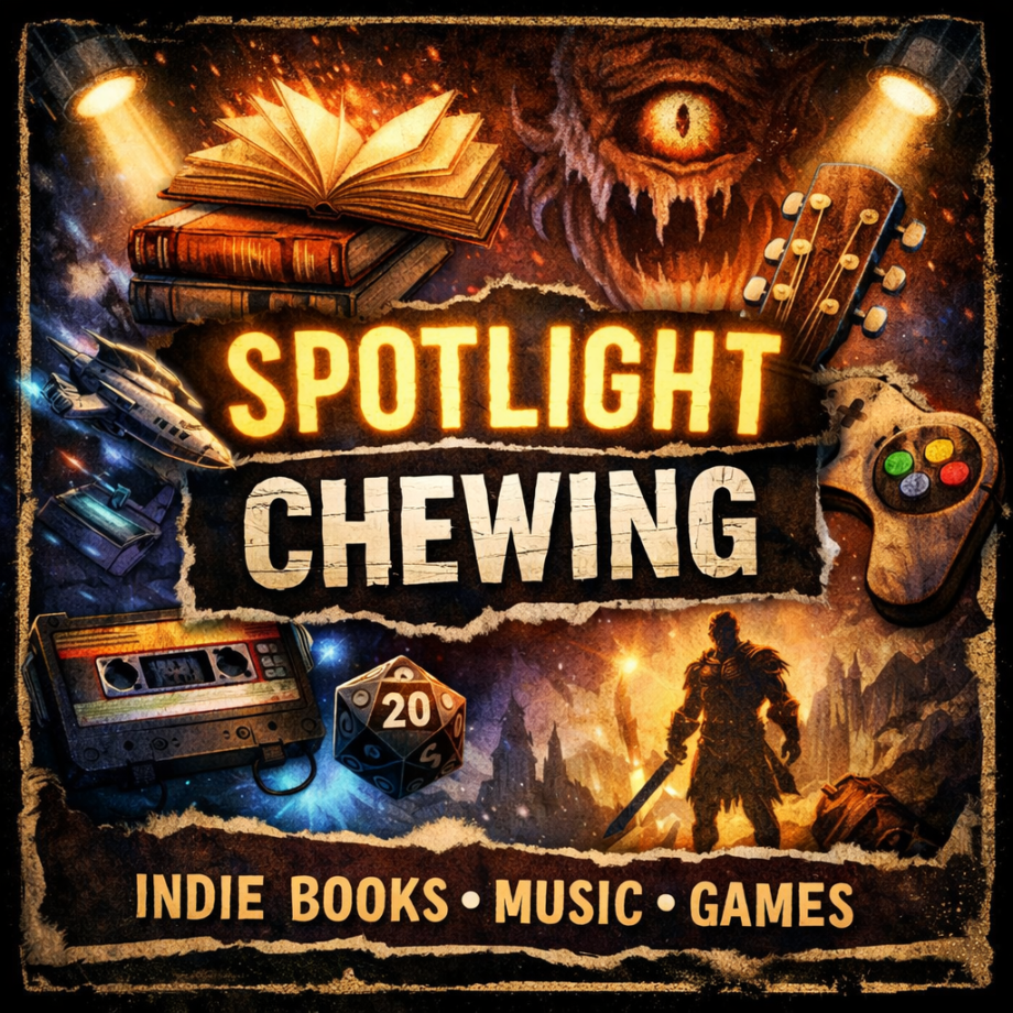 Spotlight Chewing: Indie Books, Music & Games You Need to Discover