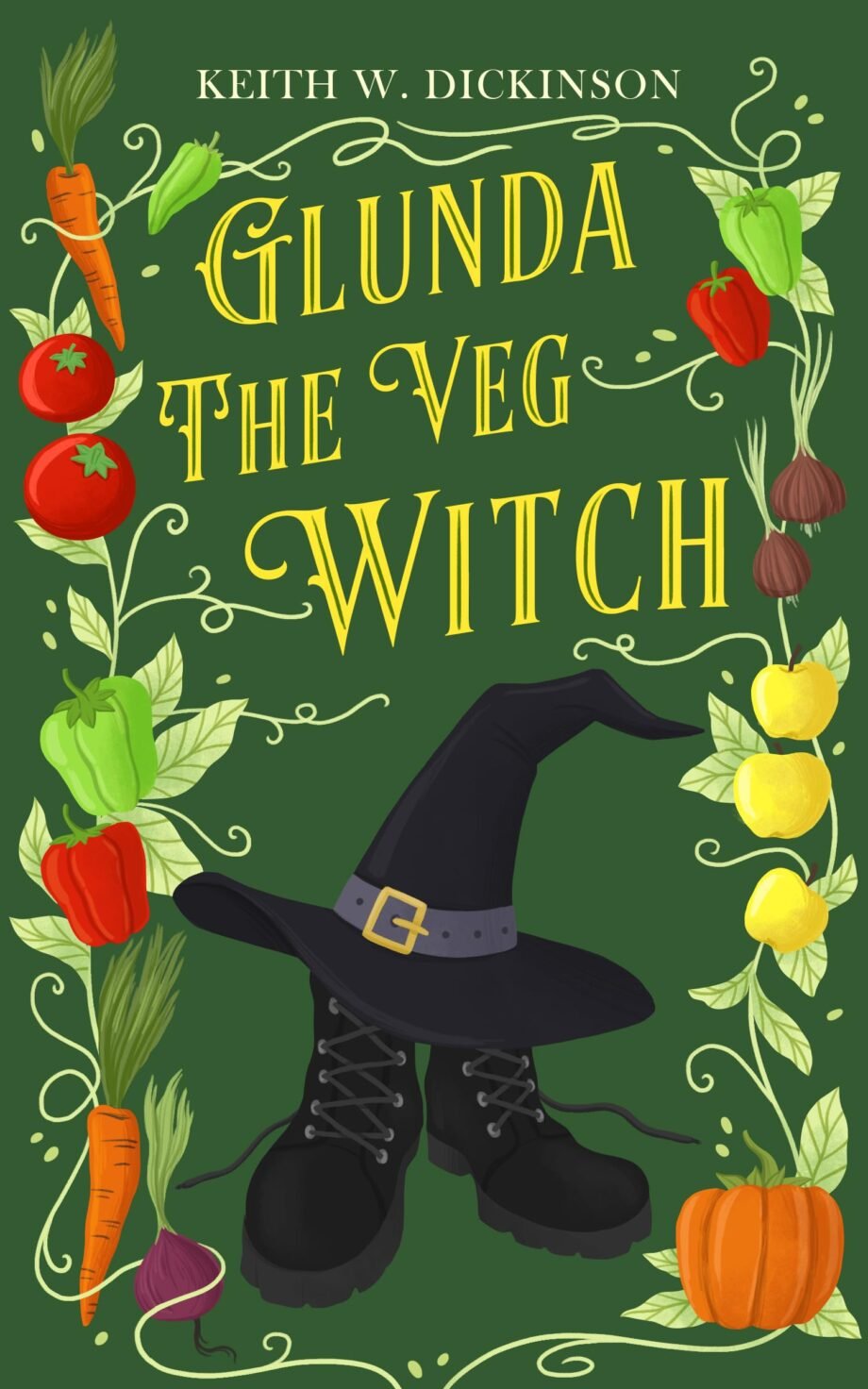 Book Review: Glunda the Veg Witch by Keith W. Dickinson
