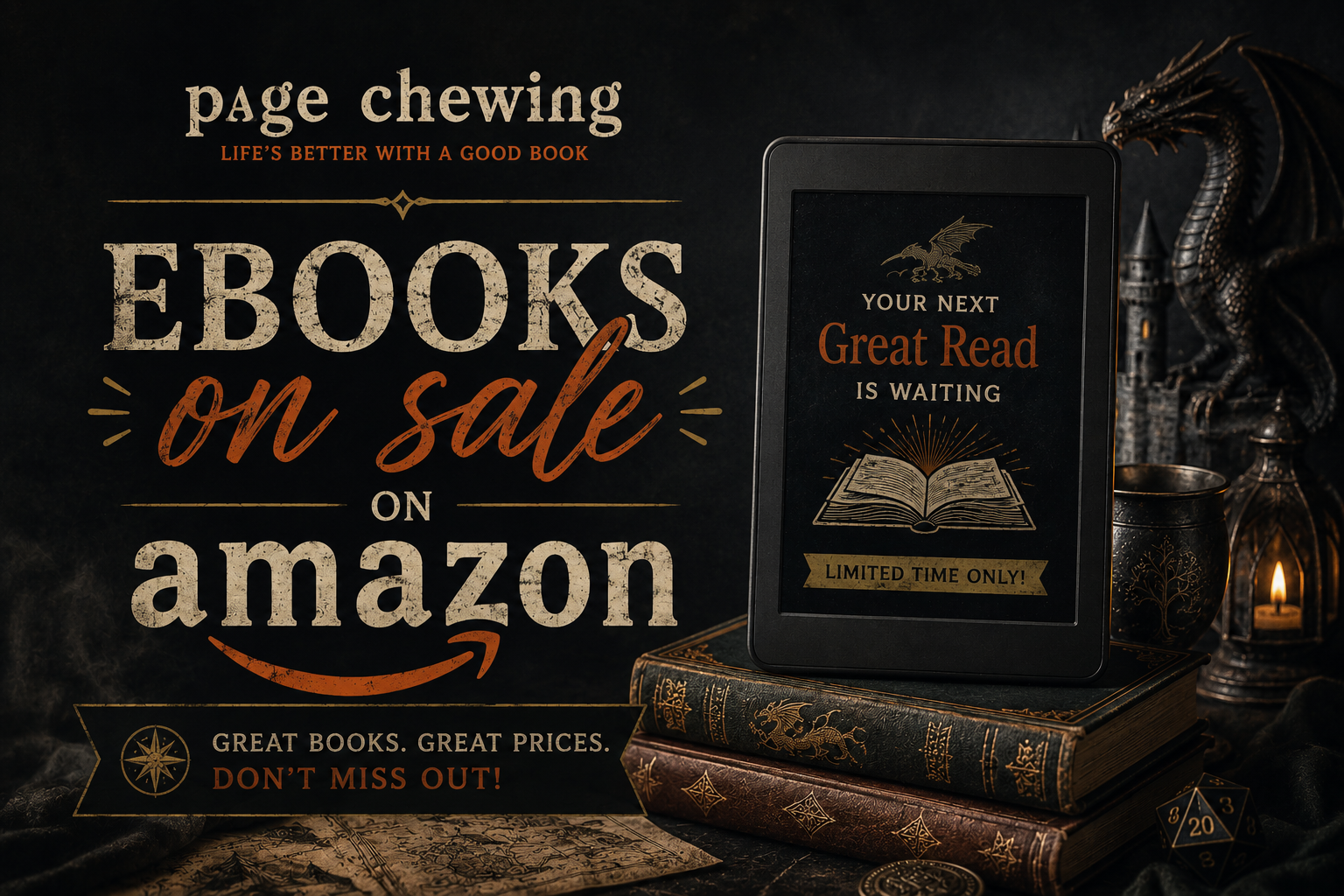 Page Chewing’s Amazon Ebook Deal Roundup – Updated 6/17/26