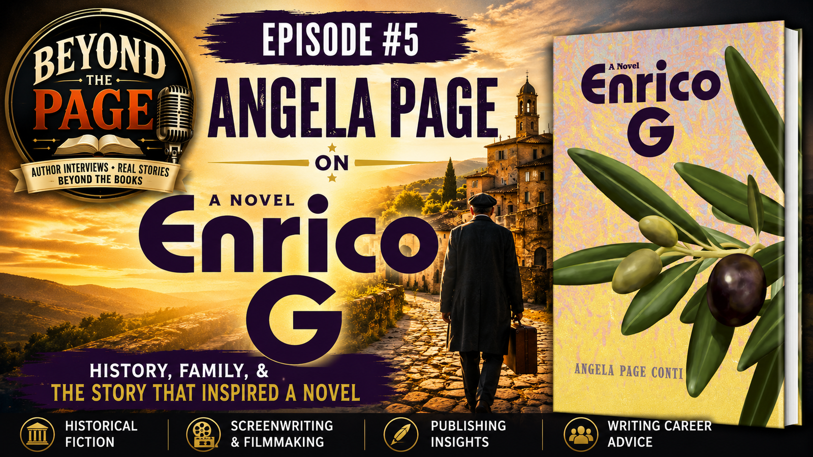 Beyond the Page #3 | Angela Page on Historical Fiction, Screenwriting & the Many Paths to Publishing