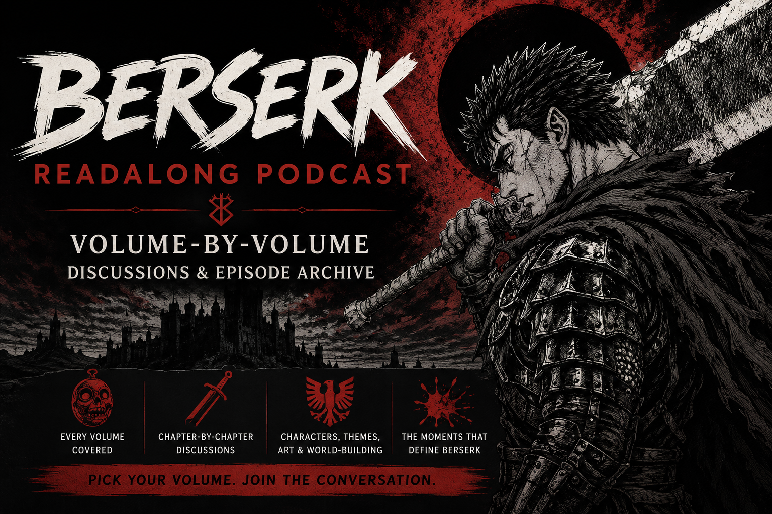 Berserk Readalong Podcast | Volume-by-Volume Manga Discussions & Episode Archive | Page Chewing