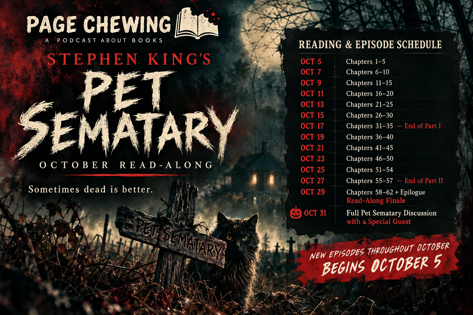 Join the Pet Sematary October Read-Along